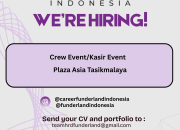Lowongan Kerja Crew & Kasir Event Funderland Indonesia – Plaza Asia Tasikmalaya