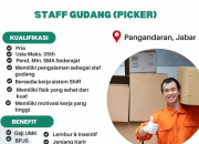 Lowongan Kerja Staff Gudang (Picker) Tridaya Dimensi 2026 untuk SMA/SMK