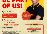 SMA/SMK Wajib Daftar Lowongan Kerja Kabobs Premium Kebab 2026: Rekrutmen Outlet Crew Area Jawa Barat