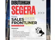 Lowongan Kerja Sales Frontliner DIKA Cell Oleced Maret 2026
