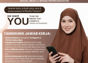 Lowongan Kerja Social Media & Brand Representative Sheika Hijab Tasikmalaya 2026