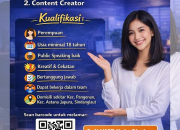 Lowongan Kerja Admin Web & Content Creator  Terbaru 2026