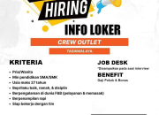 Lowongan Kerja Crew Outlet Golden Street Food Tasikmalaya – Loker F&B Terbaru Maret 2026