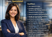 Lowongan Kerja HR & Operasional di ESC Group Maret 2026