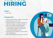 Lowongan Kerja Host Live Konveksi Daster 2026: Karir Kreatif di Dunia Live Streaming!