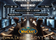 Lowongan Kerja Farmer Game (MMORPG) – Terbaru 2026