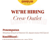 Lowongan Kerja Crew Outlet Nihaohao Dimsum Terbaru 2026