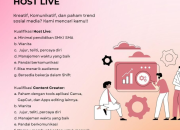 Lowongan Kerja Content Creator & Host Live di Orkit23 Hijab Tasikmalaya