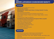 Lowongan Kerja Admin Lapangan PT Yushar Putera Jaya 2026