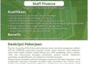Walk In Interview Staff Finance PT Sarana Multiguna Indonesia 2026