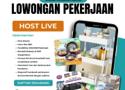 Lowongan Kerja Host Live TikTok Murah Space Tasikmalaya 2026