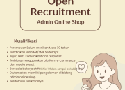 Lowongan Kerja Tasikmalaya: I.W.S Buka Posisi Admin Online Shop