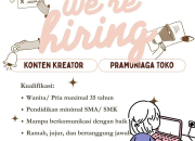 Loker 2U Tasikmalaya 2026: Konten Kreator & Pramuniaga Toko