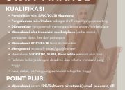 Loker Haniya 2026: Lowongan Kerja Finance & Host Live Terbaru