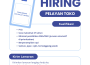Loker Pelayan Toko di Toko Berkah Tasikmalaya 2026: Lowongan Kerja Otomotif Terbaru