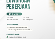 Lowongan Kerja Guru SMP Islam Al Hajj Koko Singaparna Tasikmalaya Terbaru 2026