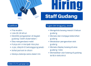 Loker Staff Gudang Maarif Jaya Tasikmalaya Terbaru 2026
