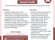 Loker Desain Grafis di Viosa Daily Tasikmalaya Terbaru 2026