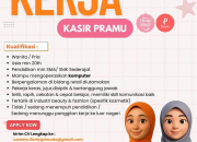 Lowongan Kerja Floriexpinnata 2026: Rekrutmen Kasir Pramu Lulusan SMA/SMK