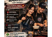 Lowongan Kerja Barista Kopi Inggris Street Coffee Terbaru 2026