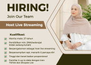 Lowongan Kerja Host Live Streaming di Xora Hijab Rajapolah Tasikmalaya