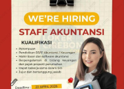 Lowongan Kerja Staff Akuntansi Grand Firdaus Group Terbaru 2026
