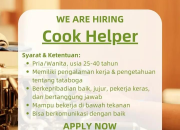 Lowongan Kerja Cook Helper Nyatur Coffee & Eatery  Terbaru 2026