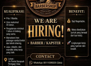 Lowongan Kerja Barber / Kapster Prygie’s Barbershop Pangandaran Terbaru 2026