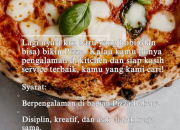 Lowongan Kerja Pizza Maker (Pizzaiolo) di Riverside Pizza Terbaru 2026