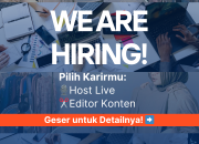 Lowongan Kerja Host Live Shopee TikTok & Creative Content Editor di Berjaya Studio Digital Ciamis 2026