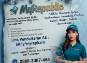 Lowongan Kerja Account Executive MyRepublic Penempatan Jawa Barat (Tasikmalaya, Bandung, Garut, Cirebon)