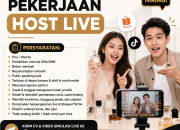 Lowongan Kerja Host Live Shopee & TikTok Tasikmalaya Terbaru 2026