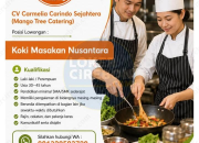 Lowongan Kerja Koki Masakan Nusantara di Mango Tree Catering 2026