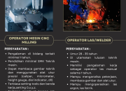 Lowongan Kerja PT Cakra Karya Sundara Tasikmalaya: Cari Operator CNC & Welder Terbaru 2026