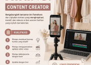 Lowongan Kerja Content Creator di Famehara Tasikmalaya Terbaru 2026