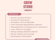 Loker Crew Store Cream Bite Tasikmalaya Info Lowongan Kerja Terbaru Juni 2026