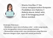Lowongan Kerja Admin Maulinda Group Tasikmalaya Terbaru 2026