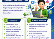 Lowongan Kerja Aryanto Herbal Tasikmalaya 2026: Host Live & Digital Marketing