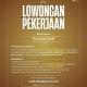 Lowongan Kerja Finance Staff CV ALTEL Jawa Barat 2026