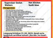 Lowongan Kerja Sushi Time Terbaru 2026: Banyak Posisi Tersedia!