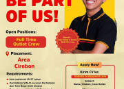 Lowongan Kerja Outlet Crew KABOBS Premium Kebab Cirebon 2026