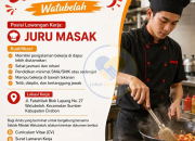Lowongan Kerja Juru Masak di Seblak Mledak Watubelah Terbaru 2026