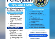 Lowongan Kerja Ahli Gizi & Chef SPPG Desa Pasanggrahan Terbaru 2026