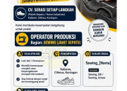 Lowongan Kerja Operator Produksi Sewing CV Serasi Setiap Langkah Terbaru 2026 di Cilimus