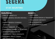 Lowongan Kerja Staf Akunting PT Mitra Desa Pamarican Terbaru 2026