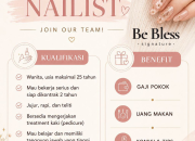 Lowongan Kerja Nailist Be Bless Signature 2026