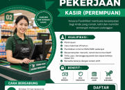 Lowongan Kerja Kasir Perempuan Havana FreshMart – Tasikmalaya 2026