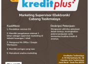 Lowongan Kerja Marketing Supervisor Kreditplus Cabang Tasikmalaya 2026