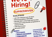 Lowongan Kerja Supir / Driver Toko Idola Grosir & Eceran Tasikmalaya 2026