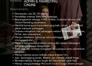 Lowongan Kerja ANS Shine Tasikmalaya 2026: Dicari Admin & Marketing Online